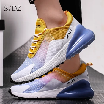 

SDZ 2020 new men's shoes colorful version couple casual shoes Korean version of rubber wear-resistant men's sports shoes