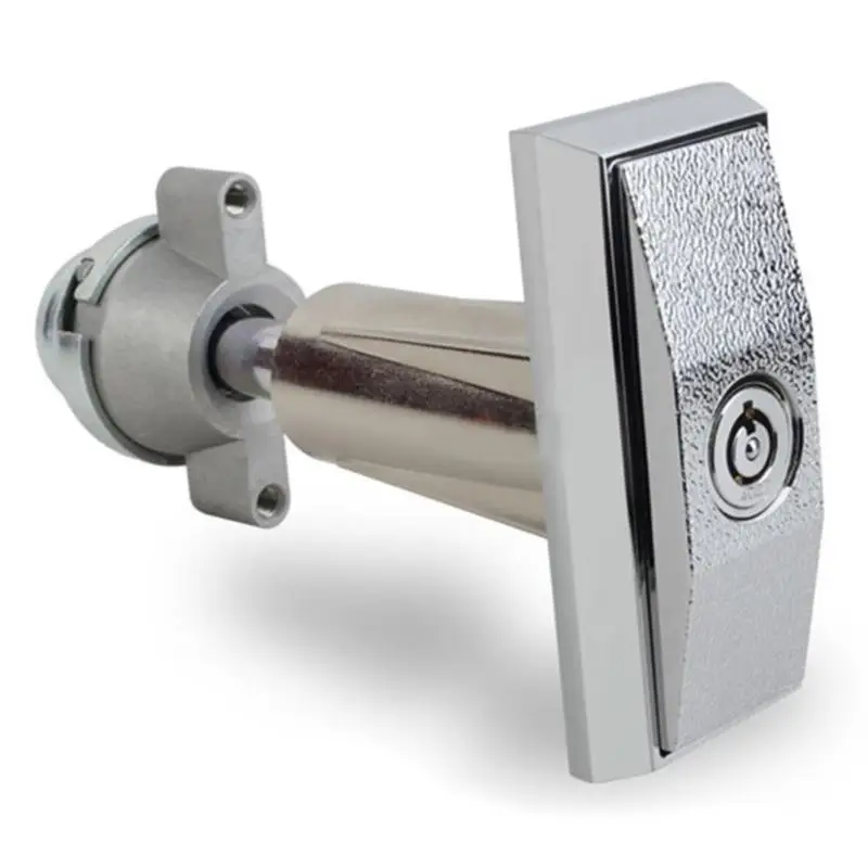 

Home Booth Door Locking Security Single Cylinder Deadbolt T-shaped Safety Lock Alloy 88*68*38mm T Safety Lock for Machine