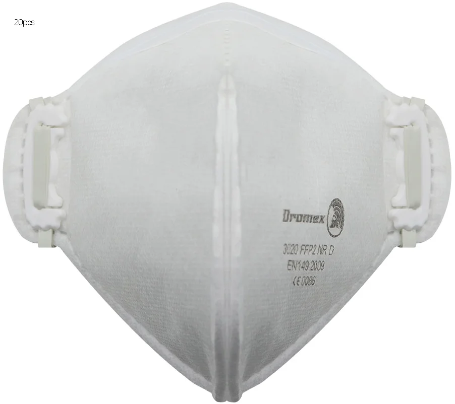 

20pcs Anti-fog Headband FFP2 Round Mask Dust Protection N95 Mask Imported European standard N95 mask 20 pieces (FFP2)