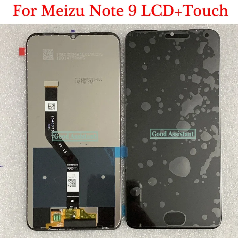 Новый протестированный ЖК-дисплей для Meizu Note 9 + дигитайзер сенсорный экран стекло