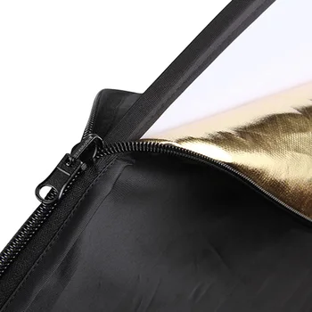 

110CM Collapsible Accessories Photography Lighting Portable Tool Light Reflector Taking Pictures Nylon 5 In 1 Durable Round