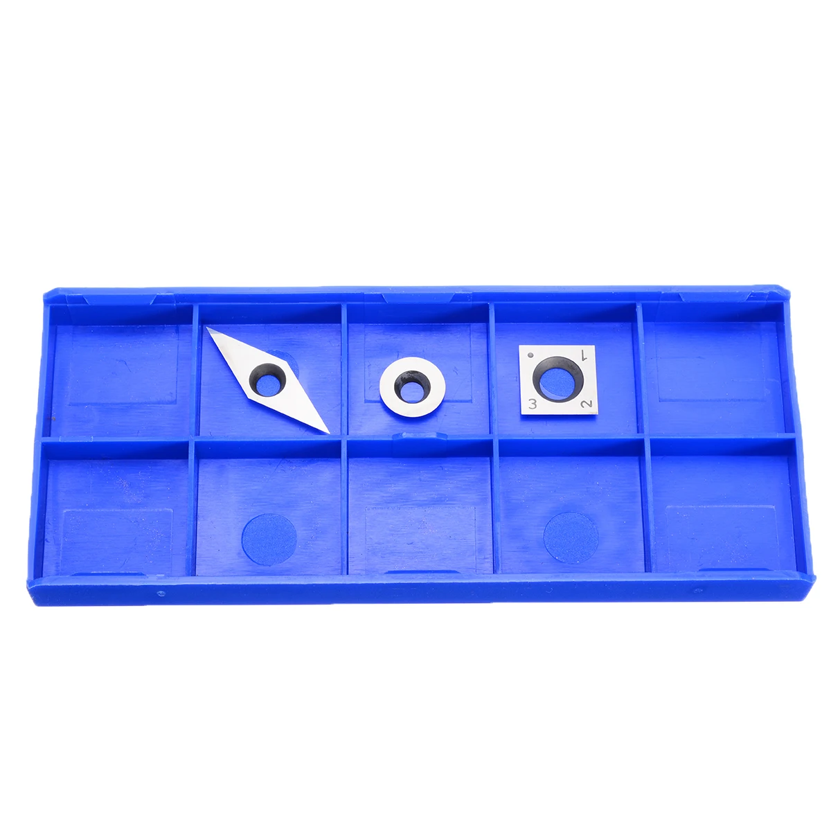 3pcs Tungsten Carbide Inserts 94.5HRA Cutter Set Durable Blades for CNC Lathe Turning Tool Wood Working