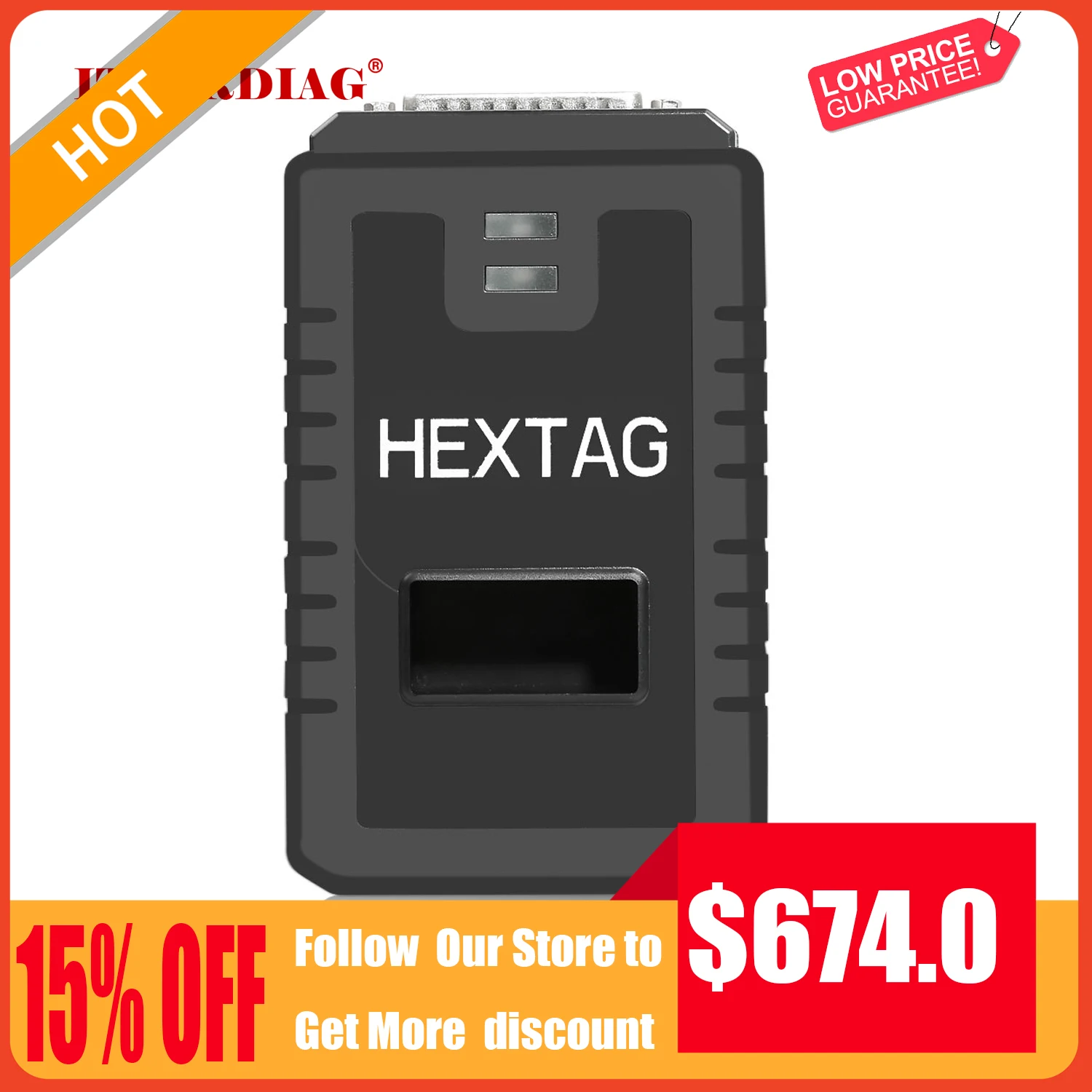 Oranginal HexTag и HexProg программатор V1.0.8 с BDM Funtions недавно добавить Tricore модуль ключевой