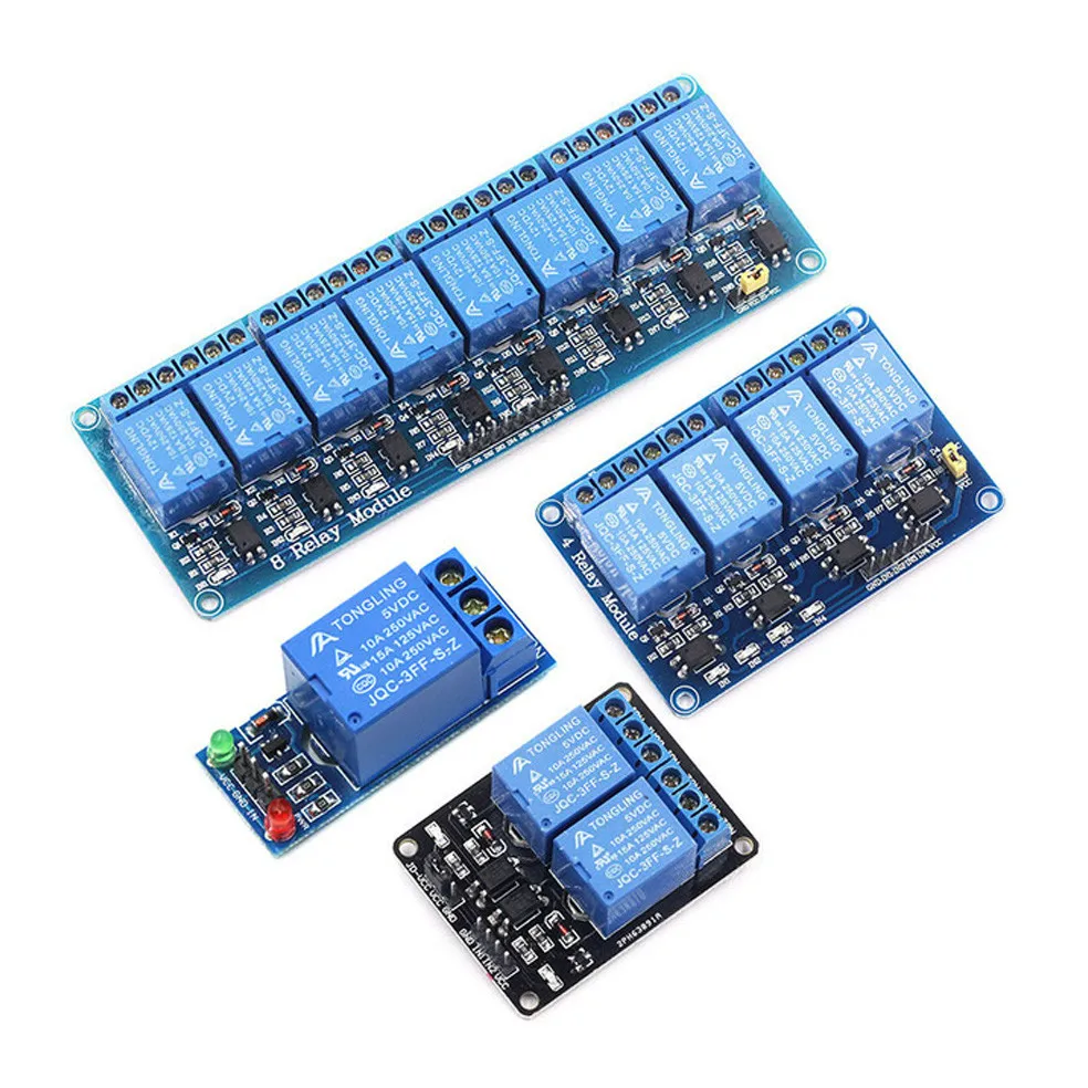 5V relay 1 2 4 8-channel relay module relay output 1 2 4 8-channel relay module