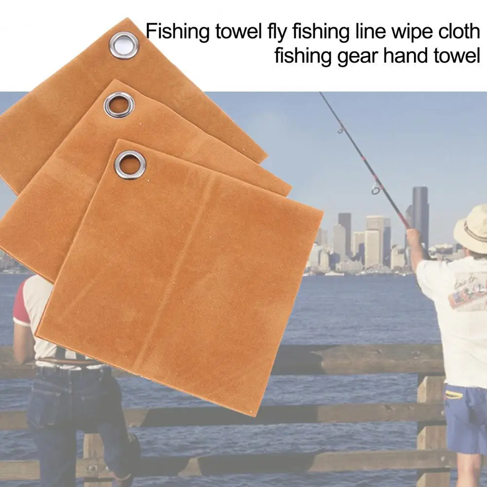 Outdoor Washable Thickening Towel Fishing Rod Tackle Cleaning Tool