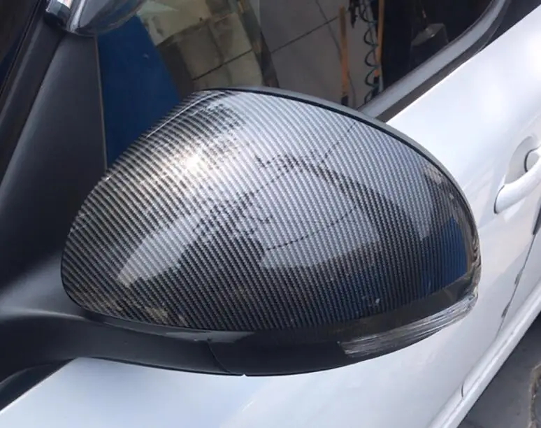 Для Volkswagen Tiguan 2009-2013 хромированное внешнее зеркало заднего вида Накладка заднего вида Автомобильные Зеркала покрытие автомобильные аксессуары