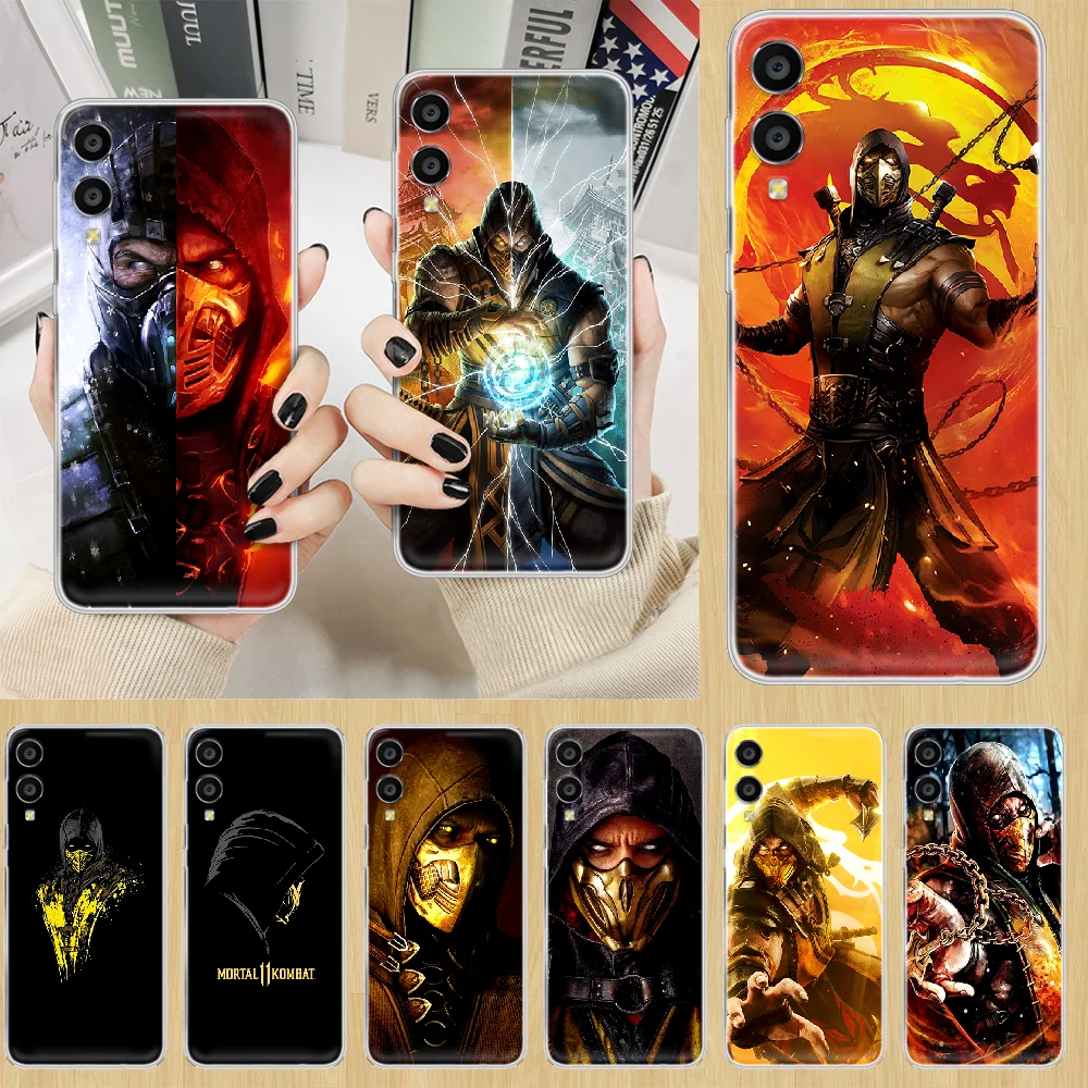 Чехол для телефона Mortal Kombat Scorpion game Корпус Корпуса HUAWEI honor nova v 5 7 8 9 10 20 30 C A X Lite Pro