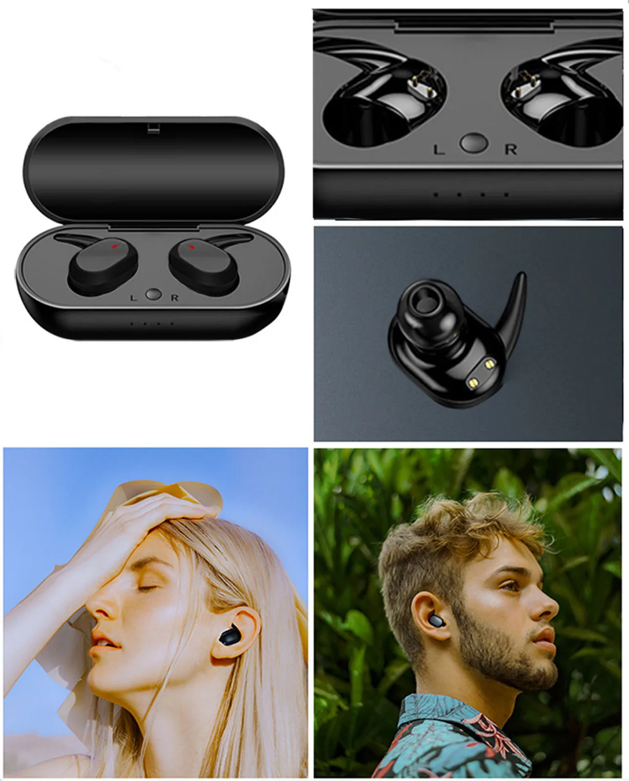 Jual Bluetooth 5.0 Earbuds True 