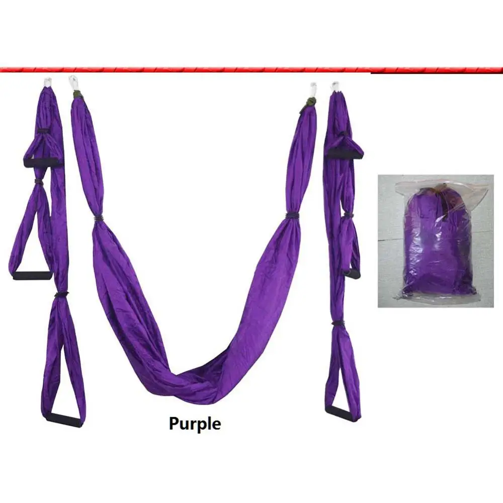 

Yoga Flying Swing Anti-Gravity yoga hammock fabric Aerial Traction Device Yoga hammock Equipment for Women Women Body Shaping