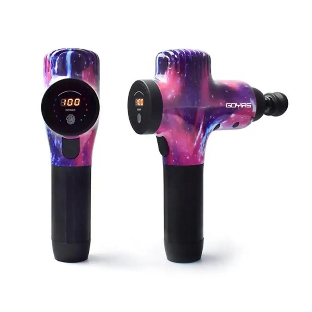 Goyirs Handheld Percussion LCD touch screen Massage Gun Deep Tissue Massager Device 5 Speeds Super Quiet 1 Goyirs Handheld Percussion LCD touch screen Massage Gun Deep Tissue Massager Device 5 Speeds Super Quiet 3