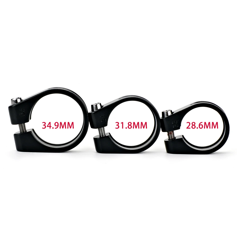 Bicycle Seatpost Clamp 28.6mm 31.8mm 34.9mm Aluminum Quick Release Road Bike MTB Mountain Bicycle Seat Post bike seatpost clamp bike seatpost