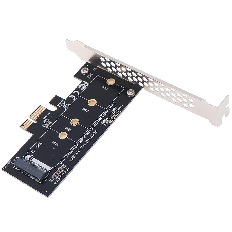PCIE к M2 адаптер PCI Express 3,0x1 к NVME SSD адаптер Поддержка 2230 2242 2260 офисные принадлежности для компьютера