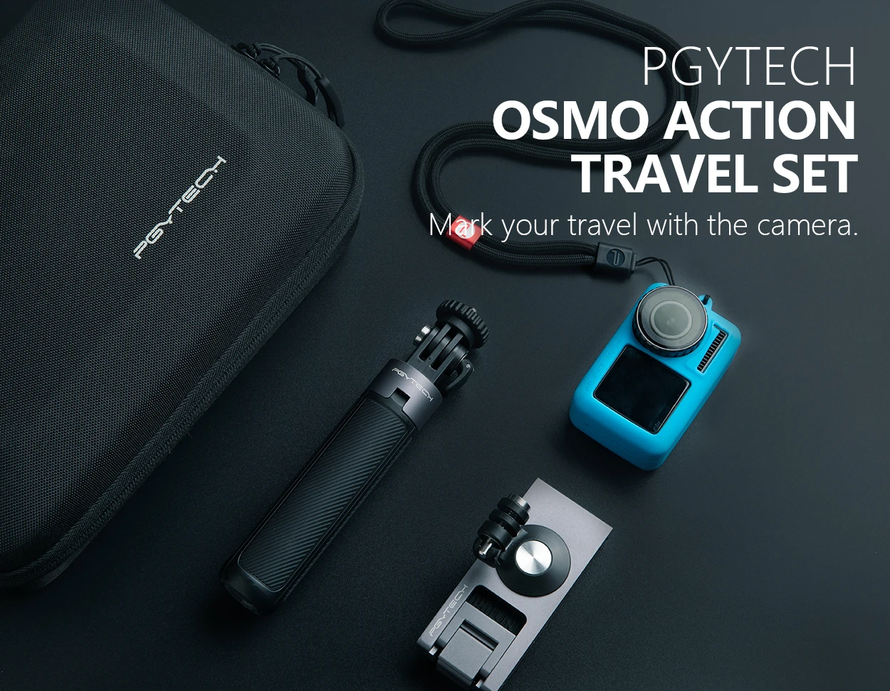 Дорожный набор для DJI OSMO экшн-камеры портативный жесткий чехол держатель штатива