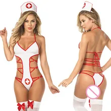 Женское сексуальное на завязках, ночное белье, соблазнительное нижнее белье, униформа медсестры, платье, косплей, униформа медсестры, костюмы, нижнее белье, одежда