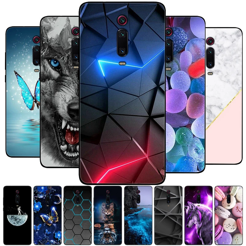 For Xiaomi Mi 9T Redmi K20 Case Mi9T Pro Cover Case Silicon Back Cover Phone Case for Xiaomi Mi 9T Pro Cases Soft bumper Funda