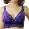 Sujetadores sin aros de talla grande 2022 para mujer top bh push up minizador lencería sexy encaje bralette Copa grande deepV 36 38 40 90 95 80 44 ► Foto 1/6