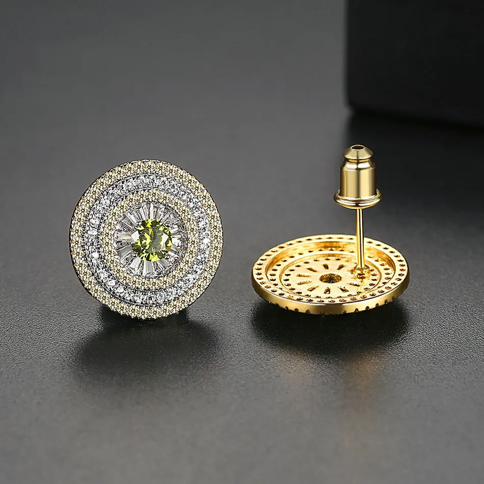 design 4 SINZRY, хит, цвет, кубический цирконий, геометрические, Винтажные серьги-гвоздики, CZ, трендовые серьги, Женские ювелирные аксессуары - Окраска металла: design 4