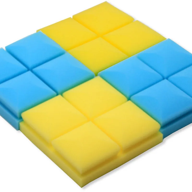 

5pcs Soundproofing Foam Acoustic Wedge Panel Foam Board Sound Treatment Studio Room Absorption Sponge Tiles
