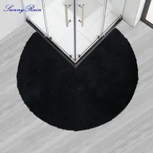 SunnyRain 1 шт. пушистый коврик для ванной комнаты секционный коврик для ванной