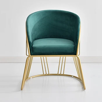 

Lazy sofa Nordic modern minimalist single iron sofa chair bedroom balcony leisure home single chair