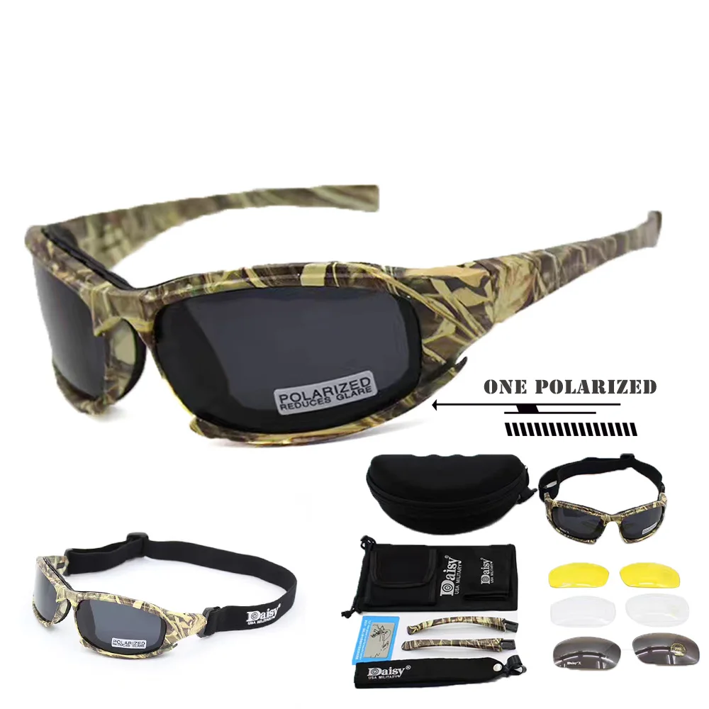 Tactical Goggles X7 Men hunting polarized Camo sunglasses wargame goggles Bike cycling Photochromic eyewear safety goggles polarized sports glasses polarized glasses tactical goggles polarized goggles