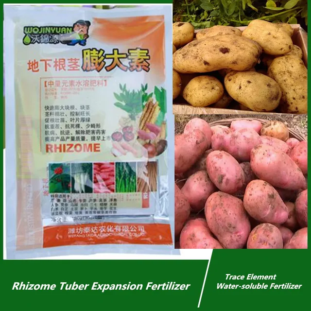 30G Rhizome Tuber Expansion A Speciális Műtrágya Elősegíti Rizóma Növekedési Gyökérgyökérét, Fokozza Az Ellenállást, Javítsa Termékminőséget És Hozamot