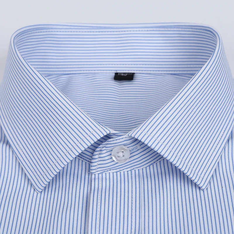 Plus Size S to 8xl formal shirts for men striped long sleeved non-iron slim fit dress shirts Plus Size S to 8xl formal shirts for men striped long sleeved non-iron slim fit dress shirts