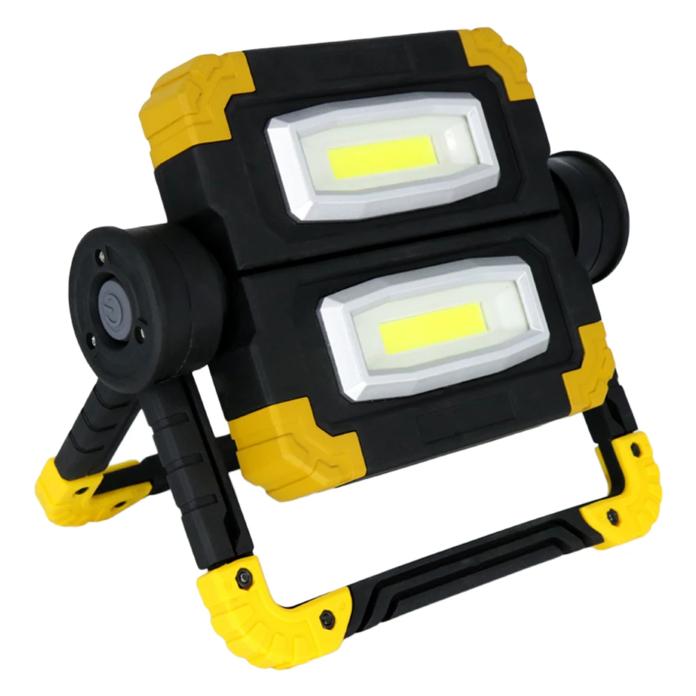 

360 Degree Rotation Construction Site Lighting COB LED Outdoor Handheld Professional Work Light Folding Workshop High Bright