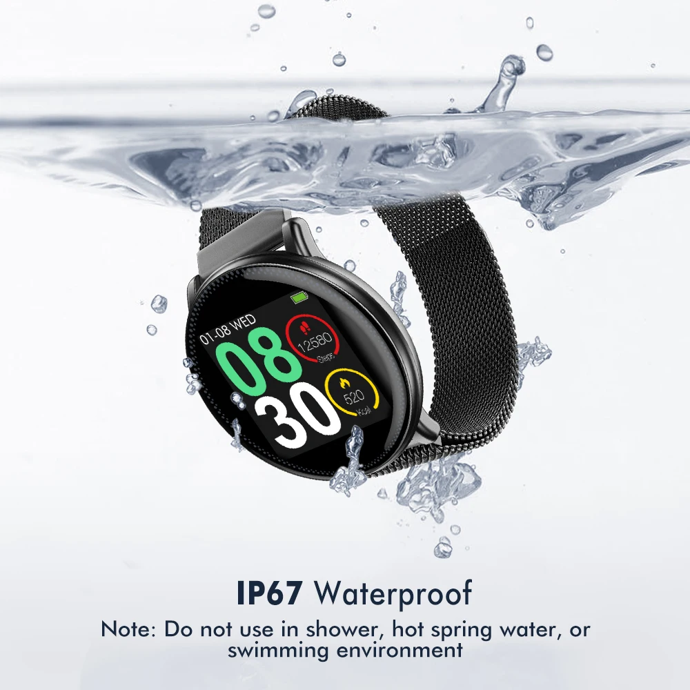 Смарт часы UMIDIGI Uwatch2 для Android IOS 1 3 дюймов полный сенсорный экран IP67 reloj inteligente 7