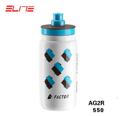 550ml AG2R RAPHA ELITE 550 ciclismo спортивные бутылки для воды MTB дорожный велосипедный чайник командный выпуск Сверхлегкий велосипедный герметичный велосипедный топик - Цвет: 550ml AG2R