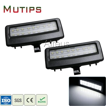 

Mutips Car LED Vanity Mirror Lights 12V For BMW F10 F11 F07 F01 F02 F03 F04 Accessories No error White SMD Dome Lamp Bulb Kit