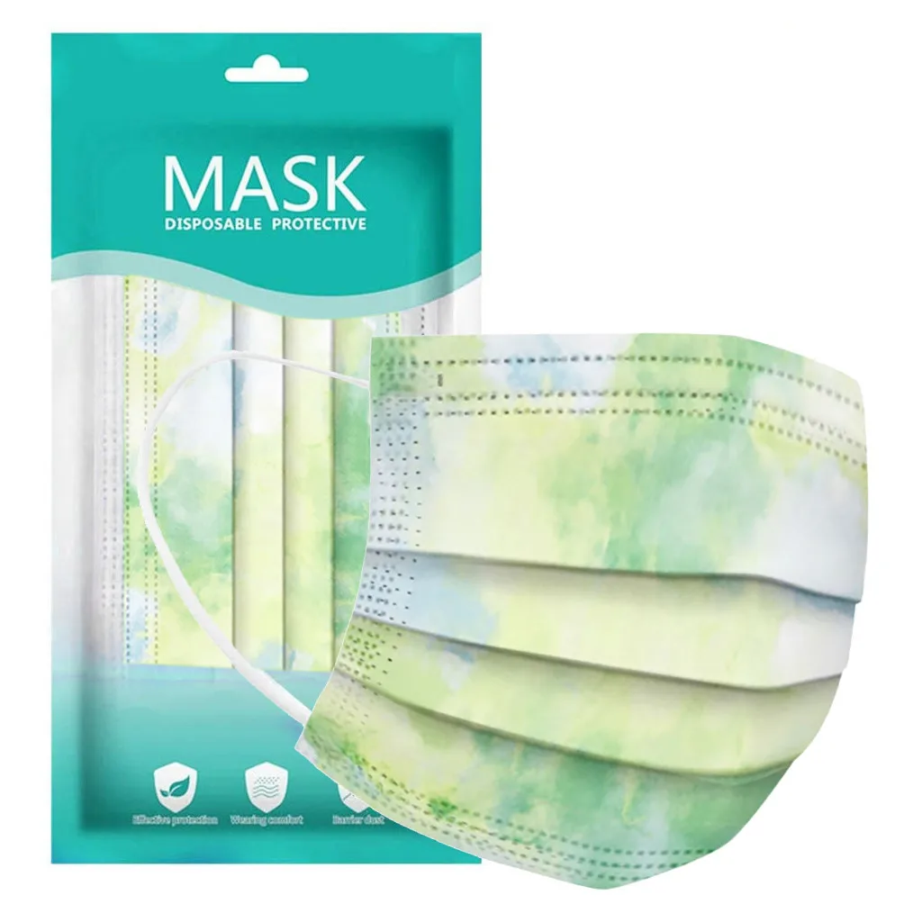 20pc Face Mask For Women Face-mask Halloween Cosplay Disposable Masque Mascarilla Desechable Mondmasker Mascherine | Тематическая