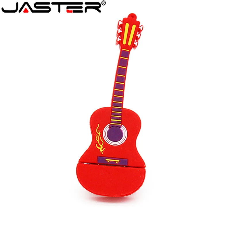 Jaster USB 2 0 милый музыкальный инструмент гитара скрипка Note мультяшный флеш
