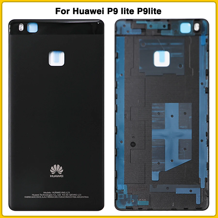 Новый P9 lite задний корпус чехол для Huawei P9lite батарея задняя крышка двери запасные