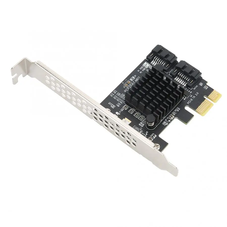 PCI-E на 2 порта SATA 3,0 Плата расширения PCI Express SATA адаптер Поддержка AHCI1.0 IDE режим PCI-E Плата расширения