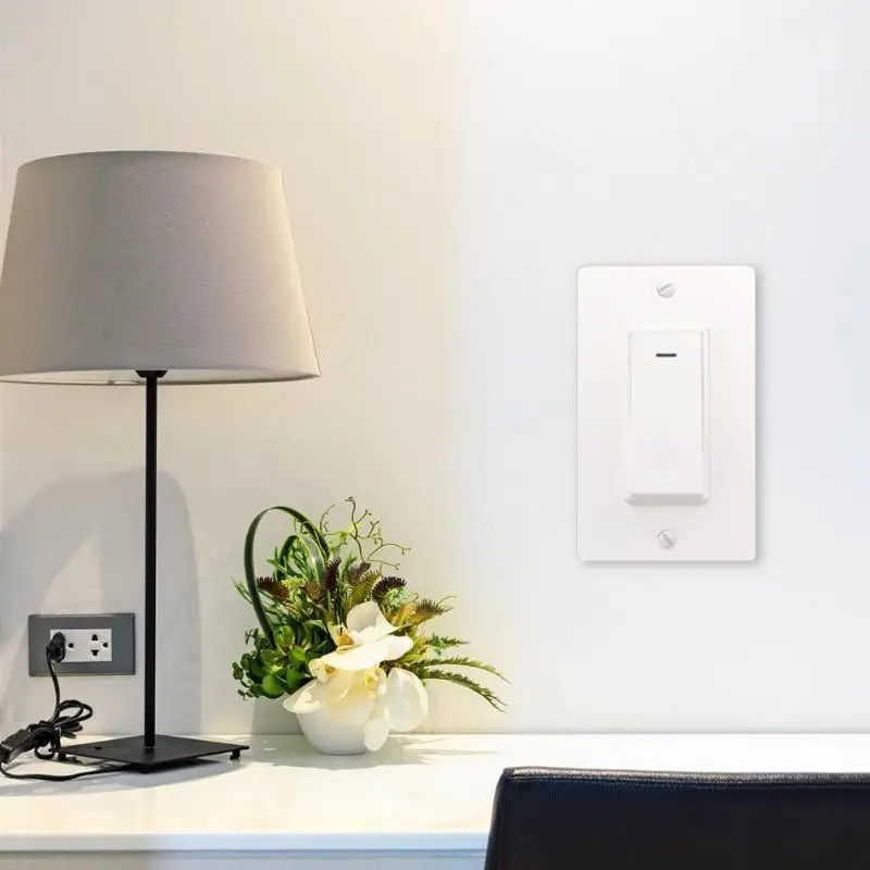 Умный wifi переключатель широкий диапазон применения световая настенная панель мобильное приложение дистанционное управление практичная