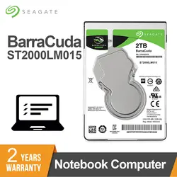 Seagate 2 ТБ 2,5 "SATA3 внутренний HDD жесткий диск для ноутбука диск 7 мм 5400 об/мин 6 ГБ/сек. 128 MB Кэш внутренний жесткий диск для ноутбука ST2000LM015