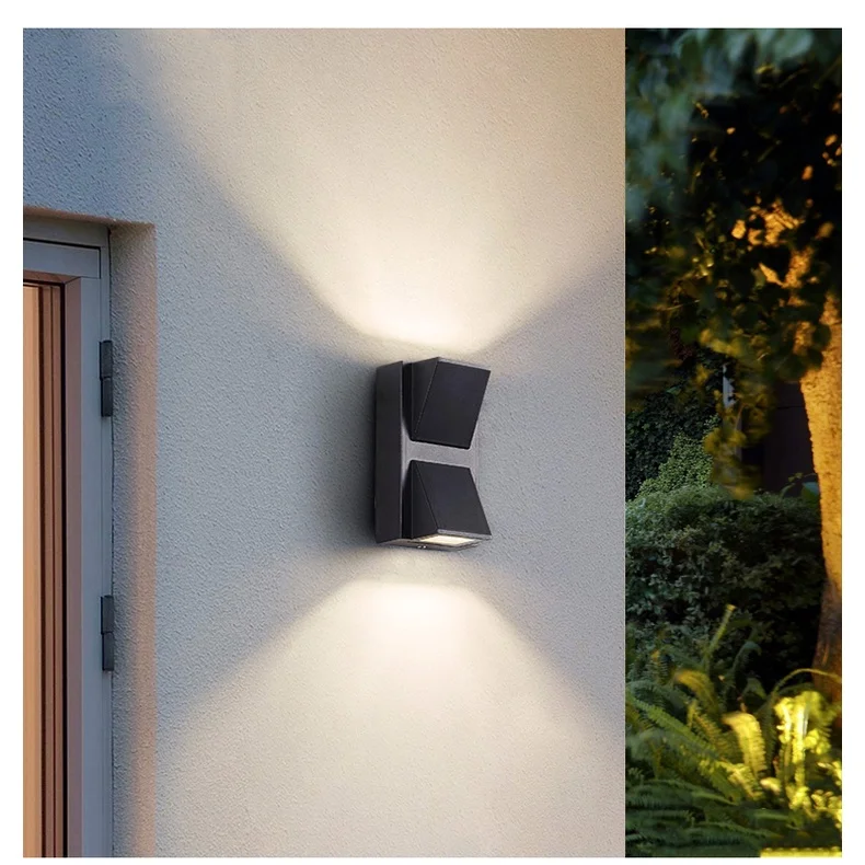LED Wand Lichter 5W 10W Dual Kopf Balkon Lampe Wasserdichte Outdoor