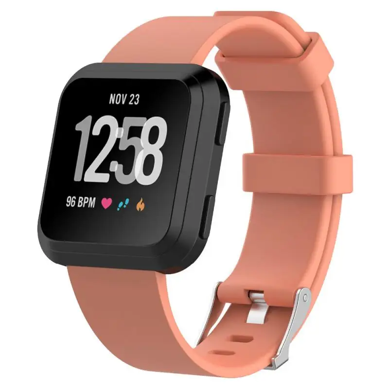 Сменный ремешок для Fitbit Versa/Versa Lite Starp мягкий силиконовый водонепроницаемый