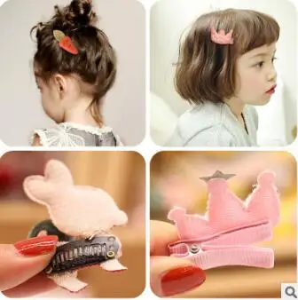 24 компл./лот 10 шт./компл. DIY многофункциональное ткани детские заколки для волос, комплекты одежды принцессы, резинки для волос уход за волосами& Аксессуары для укладки инструменты HA717