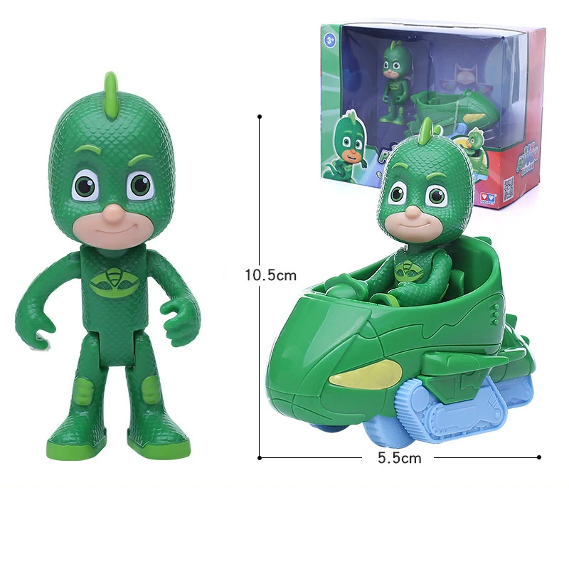 Pj Masks оригинальные игрушки Catboy Owlette Gekko модель автомобиля Аниме Фигурка Pj Mask набор аксессуаров игрушки для детей подарок на вечеринку 2S20