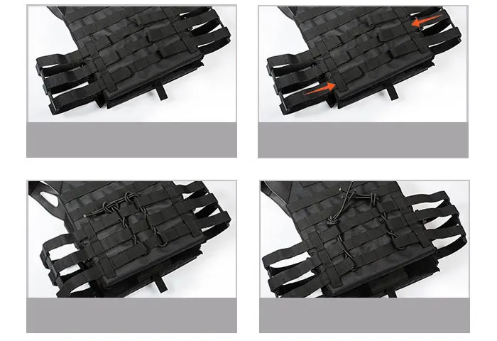 Для мужчин спецназ MOLLE армейская жилетка солдат боевые военные тактические жилеты быстро переместить пейнтбол с майкой, с камуфляжным принтом