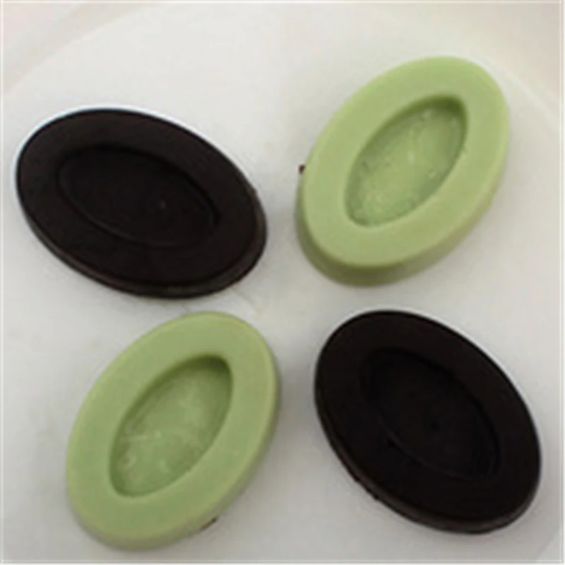 Mini Donut Pudding Oval Silicone Mold For Biscuit Donuts Cake Pastry Bakeware Oval Candy Chocolate Mould Cake Decoration