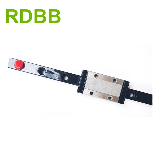 สีดำPhosphating MGN7 MGN9 MGN12 MGN15 150 200 250 300 350 400 450 500 550 600 700 Mm Linear Rail + MGN9H MGN12H MGN12C MGN15H 1