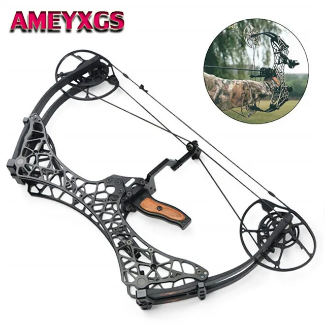  US $551.25 Compound 70lbs 75lbs 85lbs Adjustable Pulley 350FPS Hunting Fishing 