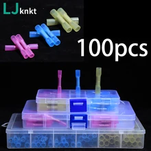 

Fast Soldering Butt Electrical Waterproof Shrink Wire Terminals Connection Sealed Cables 16-14 Awg Crimp Connectors For Tubular