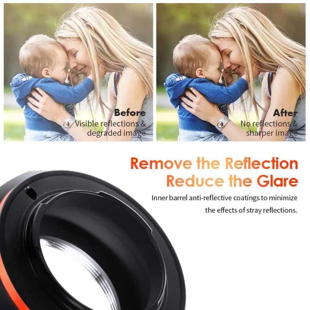 K & F Concept M42 M4/3 lens to M43 Mount Adapter Micro 4/3 MFT System Camera Adapter|Адаптеры для объектива| |