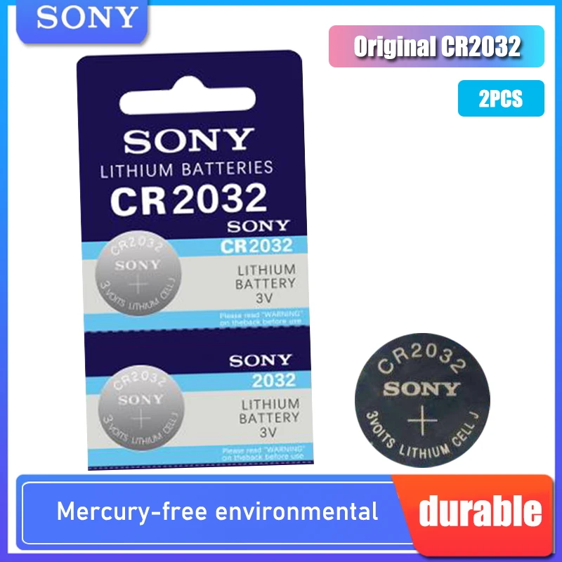Батарейки литиевые SONY CR2032 3 в CR 2032 2 шт. | Электроника