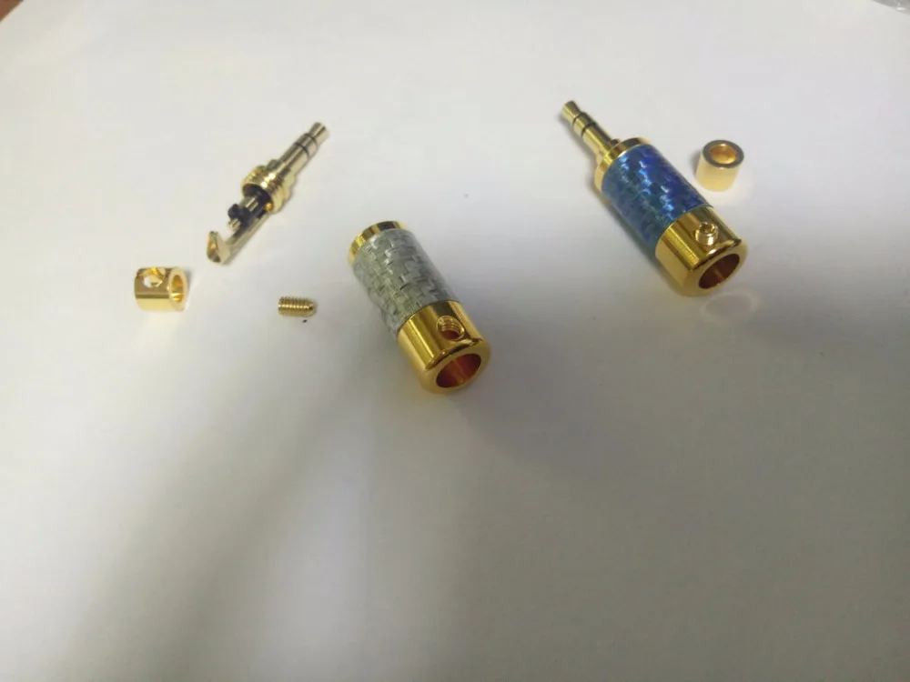 10pcs 3 5 mm 3 Pole Stereo Male Audio Jack Headphone Plug Welding Repair Headphone DIY New