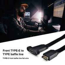 Aliexpress - USB 3.1 Front Panel Header Type E Male To USB-C Type C Female Motherboard Expansion Cable Connector Wire Cord